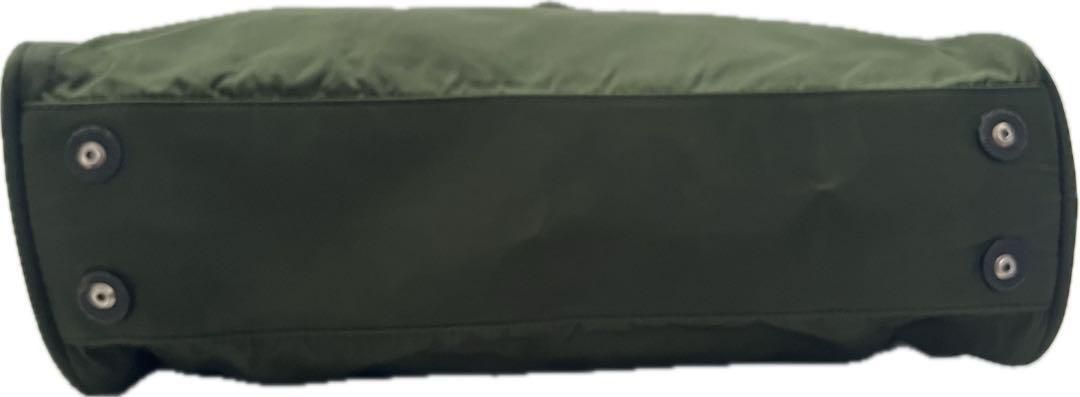 希少】PRADA プラダ トートバッグ ブリーフケース 白タグ 三角ロゴ