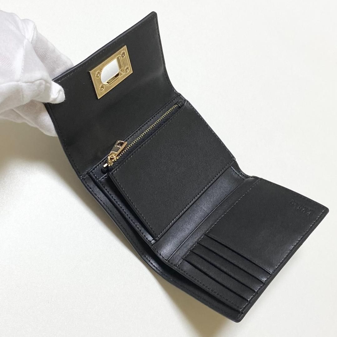⭐️大人気 FURLA フルラ 三つ折り財布 ブラック新品・未使用