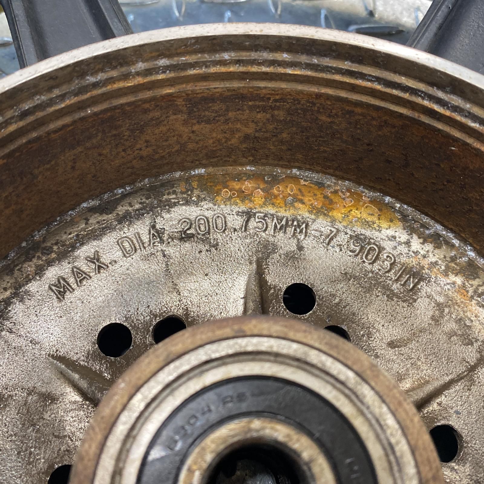 KAWASAKI Z1 LESTER キャスト ホイール セット レスター 本物 当時物