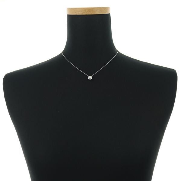 フォーエバーマーク ネックレス ダイヤ ダイヤモンド 0.30ct センター