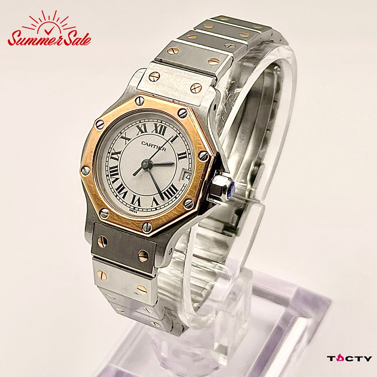 残り1日最終サマーセール‼️【Cartier】 カルティエ 187903 サントス 