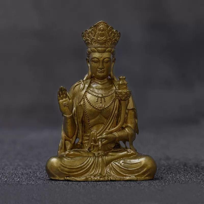 仏教美術 仏像 大随求菩薩 小仏像 銅製 銅器 仏教美術 中国 仏像 小