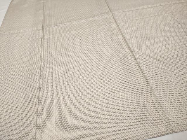 平和屋本店■極上　夏物　男性　本場大島紬　夏大島　白大島　100亀甲　総詰め　山田賢三織物謹製　証紙付き　逸品　CYAA2199s5 平和屋本店□極上 夏物 男性 本場大島紬 夏大島 白大島 100亀甲 総詰め