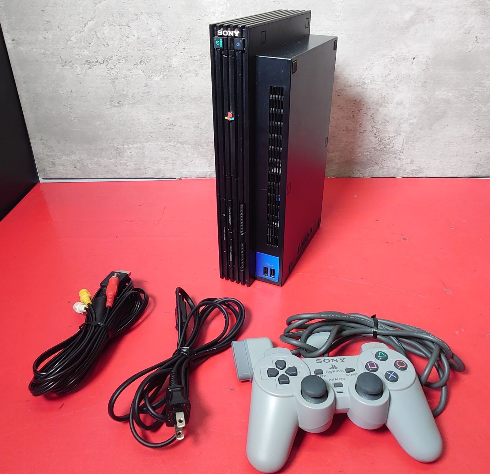 プレステーション２ 本体一式　専用箱付き　SCPH-50000NB SONY PS2 プレステ2 一式 コントローラー メモリーカード付 SCPH