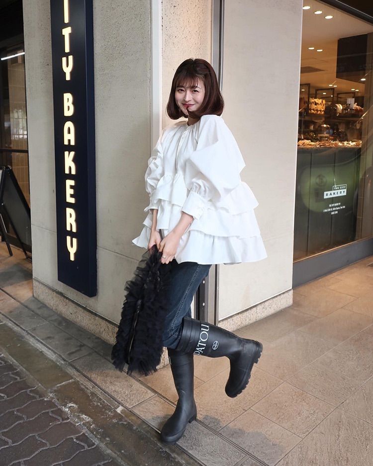 BIBIY MICHELLE BLOUSE WHITE - Mela - メルカリ