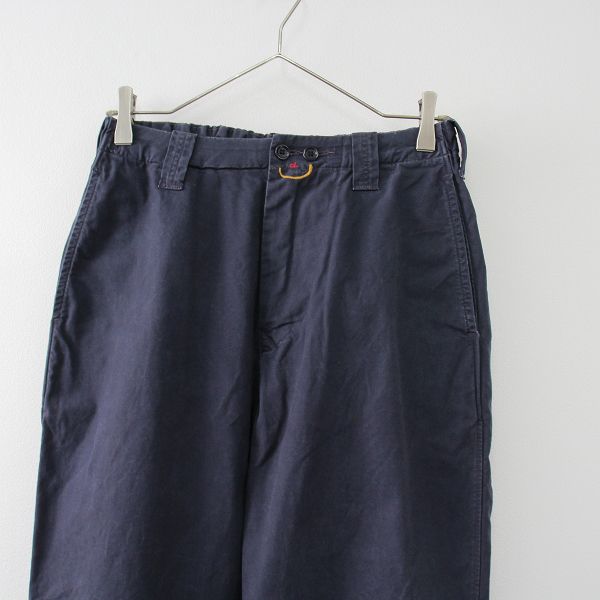 中古良品 45R ジンバウェザーの908ポッポパンツ 2021春夏 日本製　紺 中古良品 45R ジンバウェザーの908ポッポパンツ 2021春夏 日本製