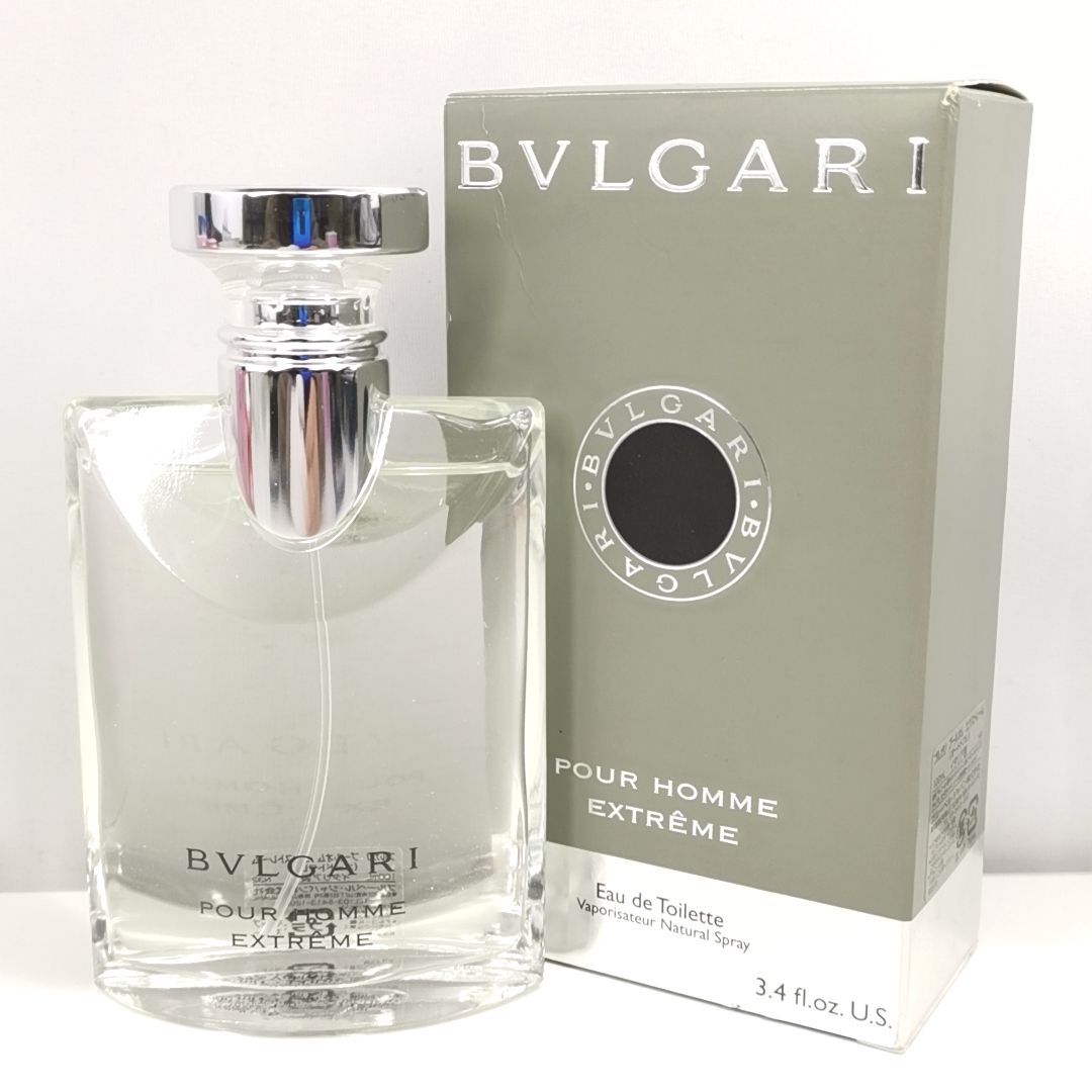 BVLGARI V 18 A-1 100ml ほぼ満タン POUR HOMME EXTREME ブルガリ プールオム エクストレーム EDT オードトワレ SP スプレー 香水 フレグランス