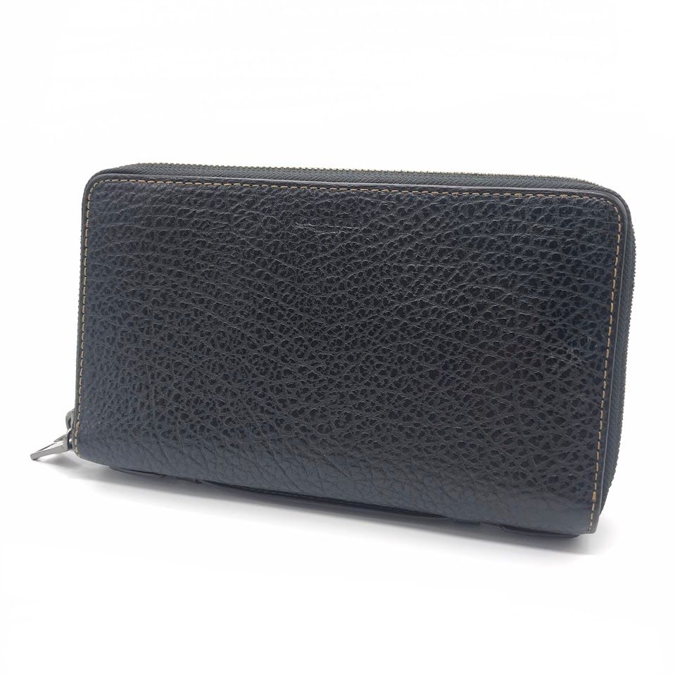 倉吉店 COACH | コーチ 長財布 ダブル ジップ トラベル オーガナイザ ラウンドファスナー長財布 F87104 ブラック 122
