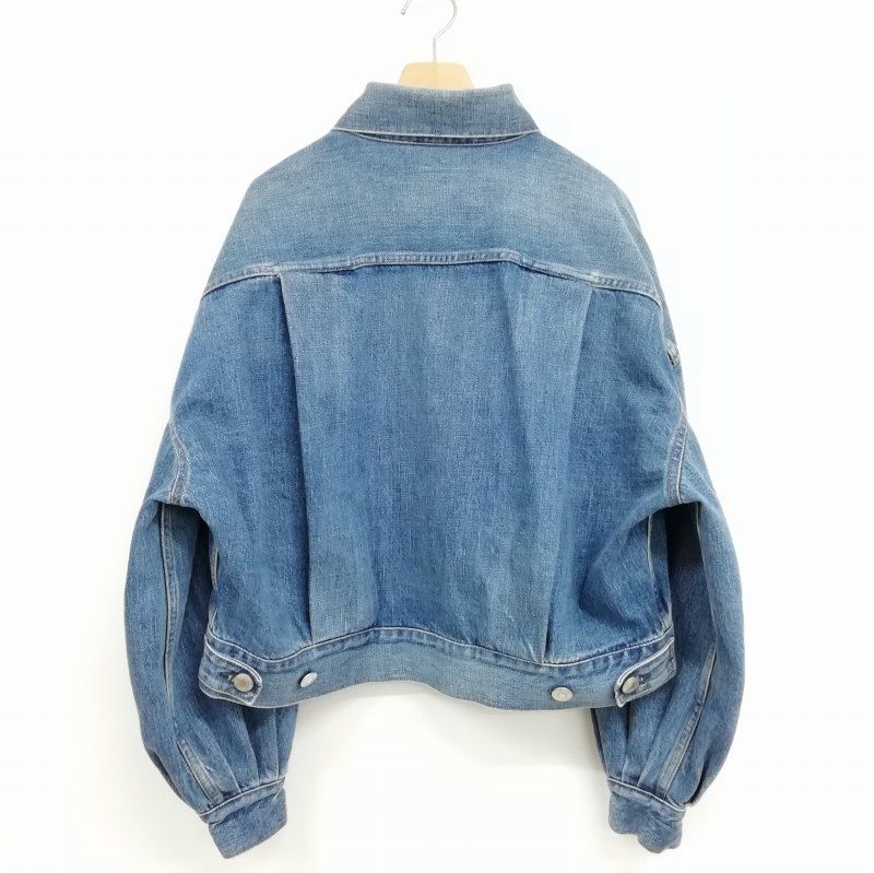 HYKE バルーンスリーブインディゴデニムジャケット M ハイク HYKE BALLOON SLEEVE DENIM JACKET TYPE2 バルーン