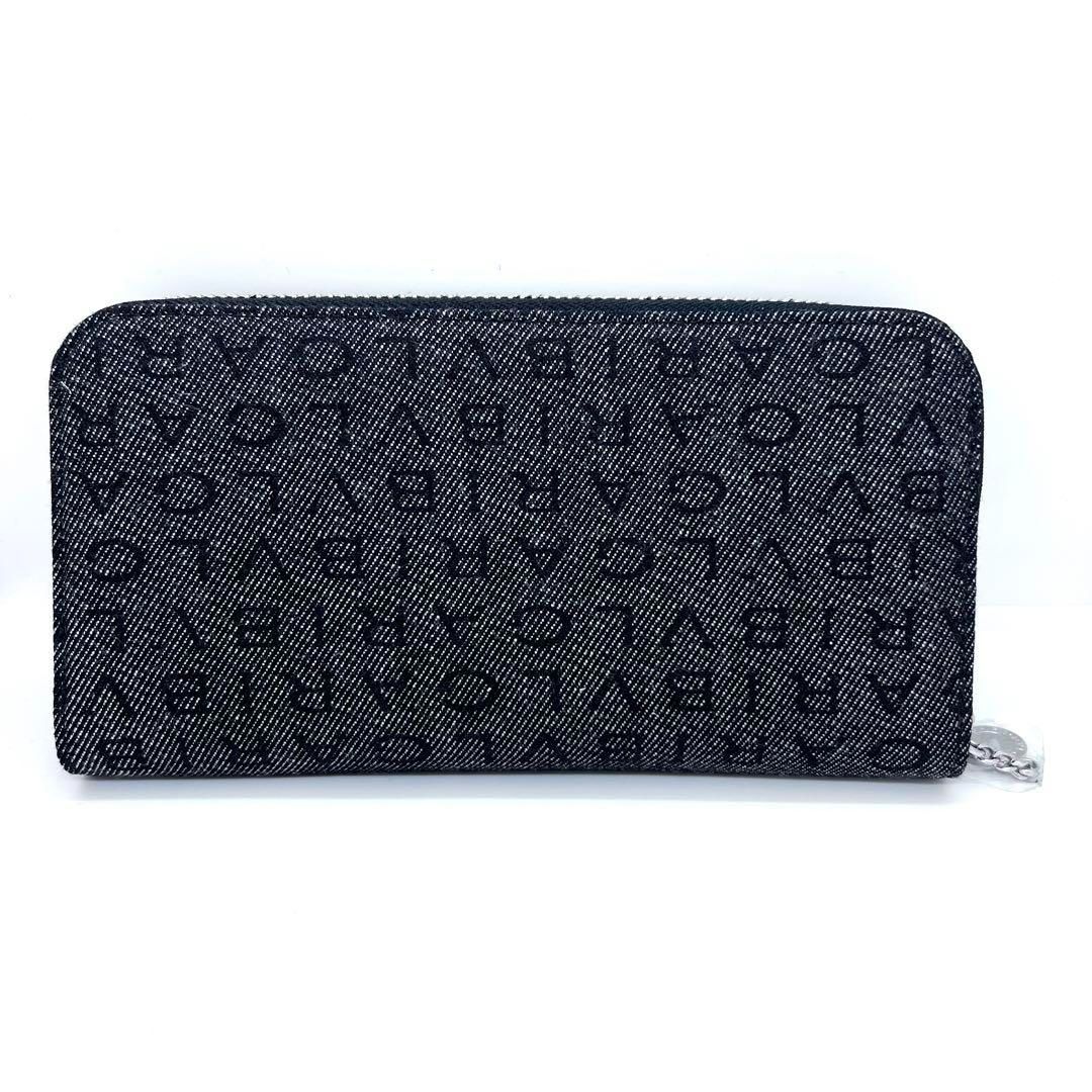 未使用☆ BVLGARI ブルガリ ロゴマニア 長財布 ラウンドファスナー
