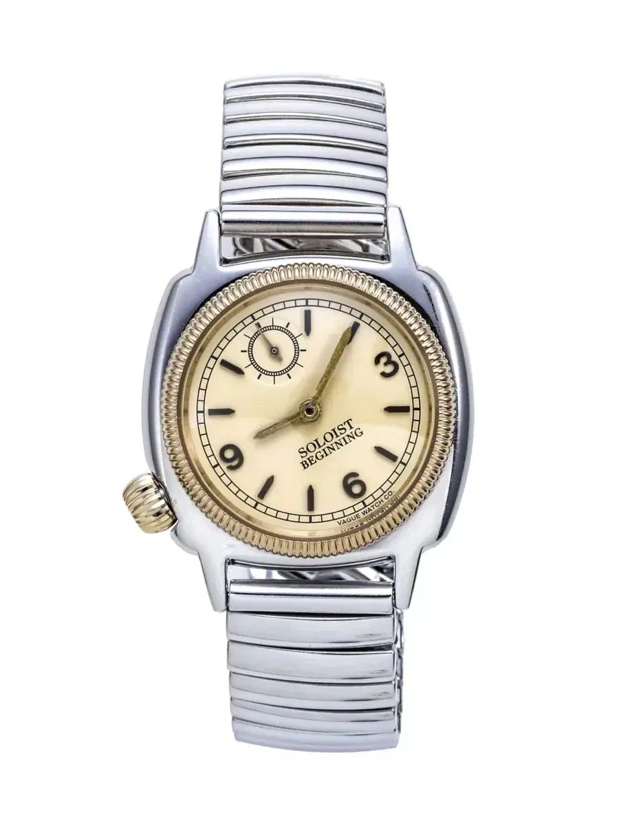 L ソリスト X VAGUE WATCH ベージュ