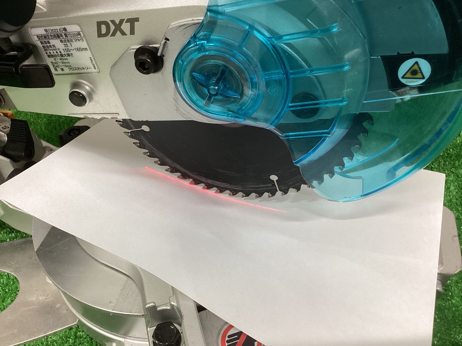 動作品 マキタmakita♪18vコードレススライドマルノコ