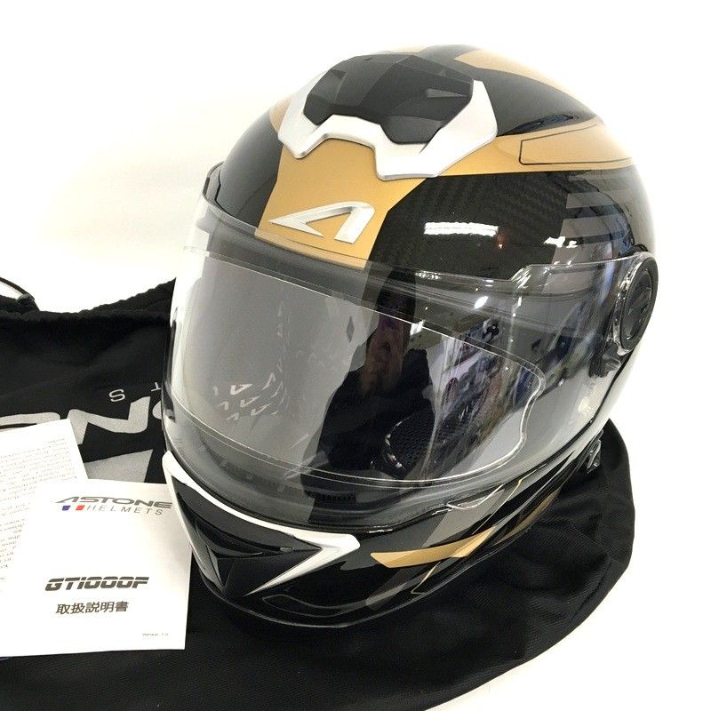 Astone GT-1000F フルフェイスヘルメット Mサイズ バイクカーボンフルフェイスヘルメット｜ASTONE GT-1000F CABON｜軽量
