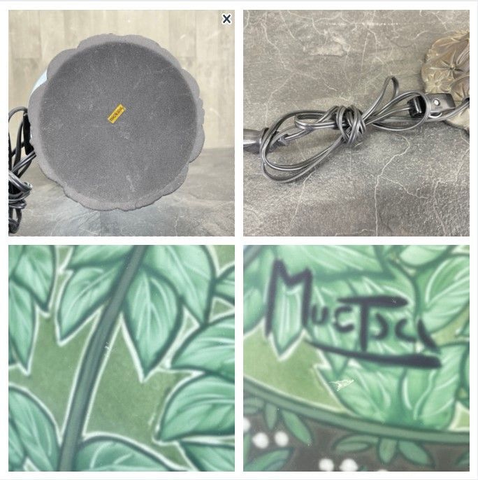 アルフォンス ミュシャ画 ペンダントランプ照明 アンティーク調