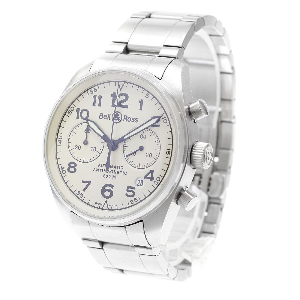 ベル＆ロス Bell＆Ross 126.A デイト クロノグラフ 自動巻き