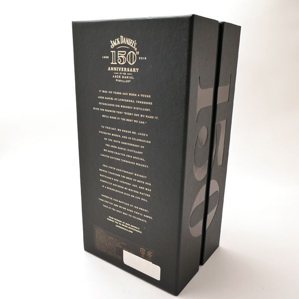 ジャックダニエル150周年 1000ml 50% 箱付き 楽天市場】□限定品□ ジャックダニエル 創業150周年