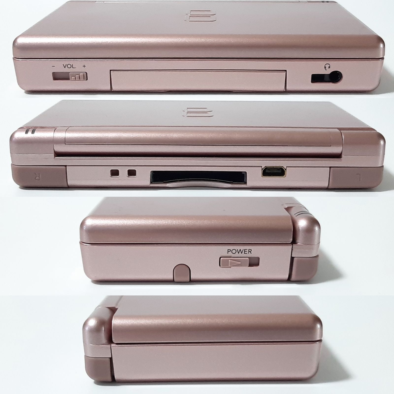 任天堂 Nintendo ニンテンドーDS Lite メタリックロゼ 本体 説明