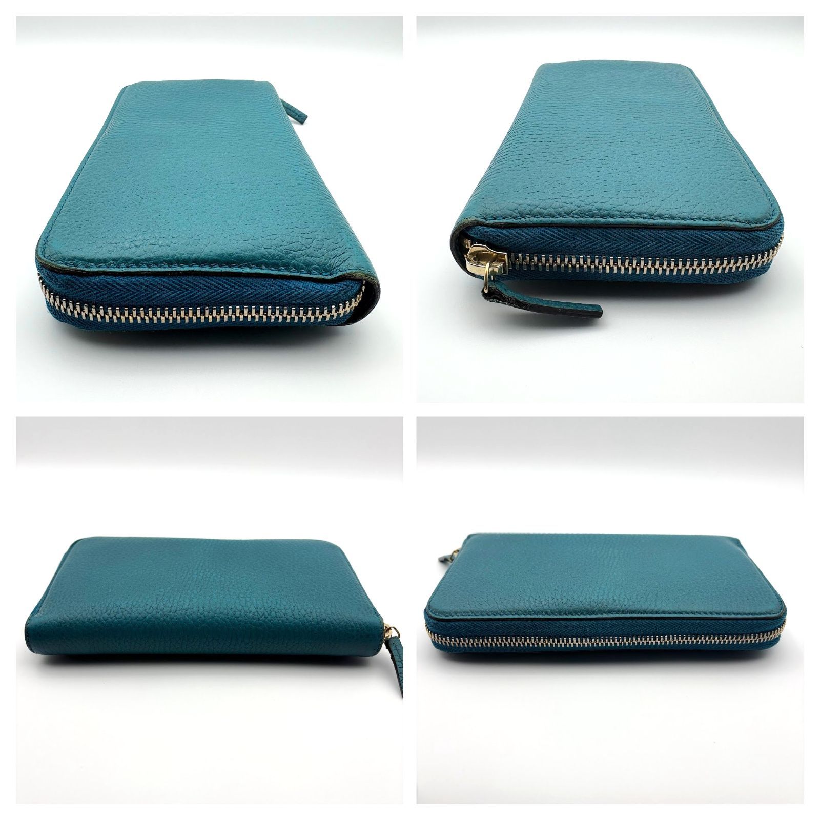 箱付／美品 】GUCCI グッチ GG インターロッキングG ラウンド