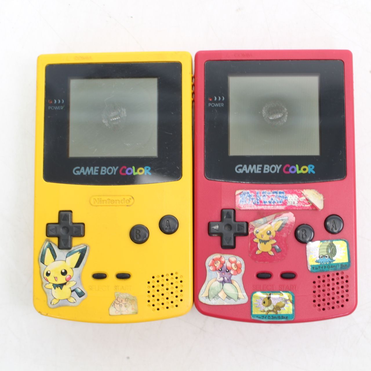 568)ジャンク2個セットゲームボーイカラー CGB-001 568)ジャンク2個セットゲームボーイカラー CGB-001