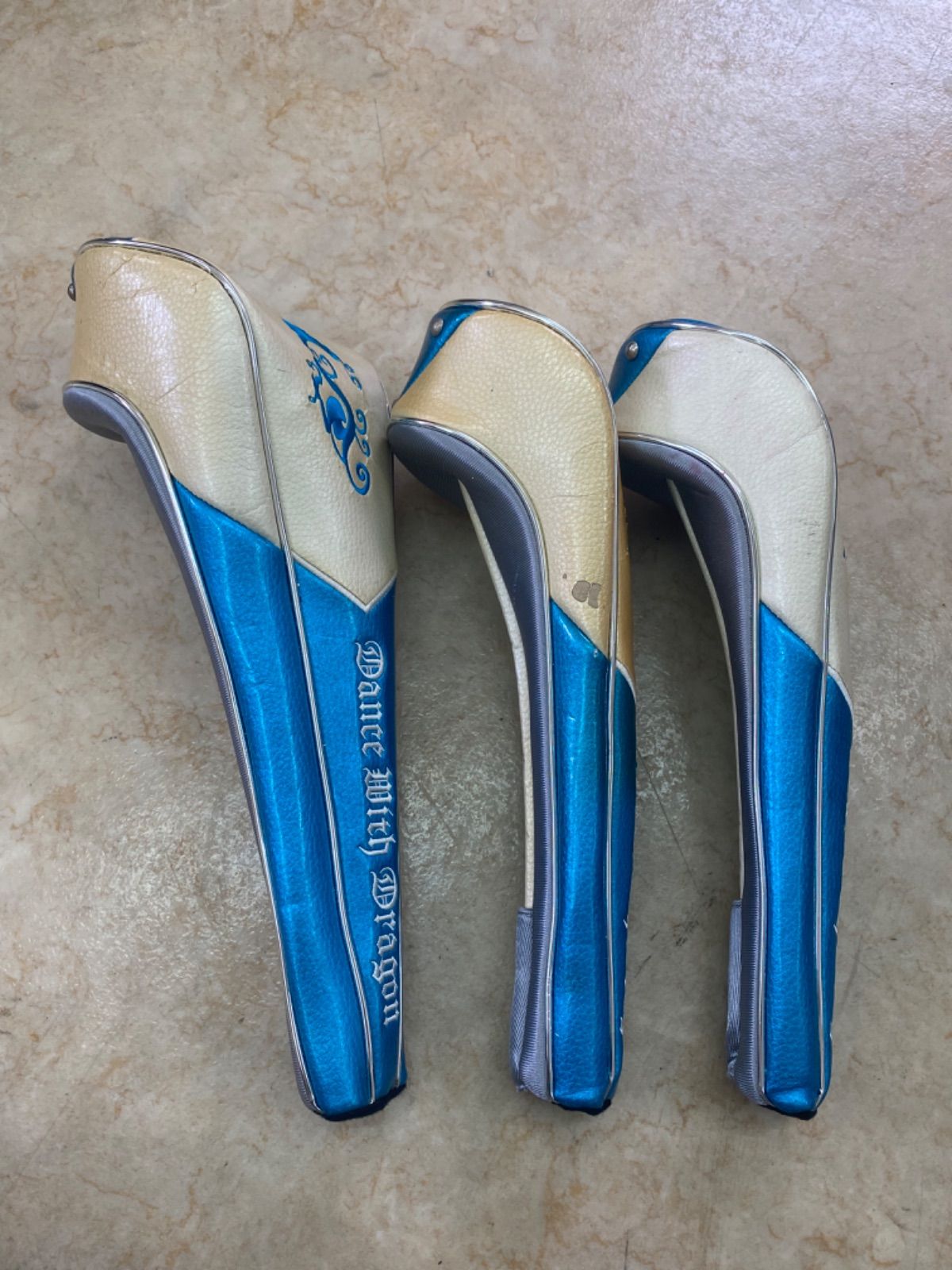 Dance With Dragon ダンスウィズドラゴン ドライバー 3W 7W用ヘッドカバー3点セット WWW_NOITHATQUANGTHANH_NET