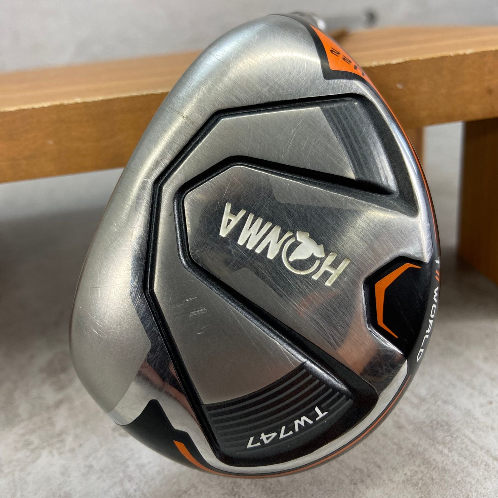 本間ゴルフ - HONMA　ホンマ　TOUR　WORLD　TW747 ツアーワールド　メンズゴルフユーティリティー　カーボン　22°　右利き用　UT　ヘッドカバー 本間ゴルフ - HONMA ホンマ TOUR WORLD TW747 ツアーワールド