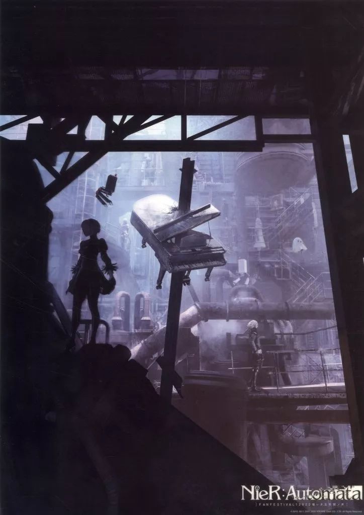 NieR:Automata 5周年クリアポスター ニーアオートマタ＜5th Anniversary＞クリアポスター 2B 9S