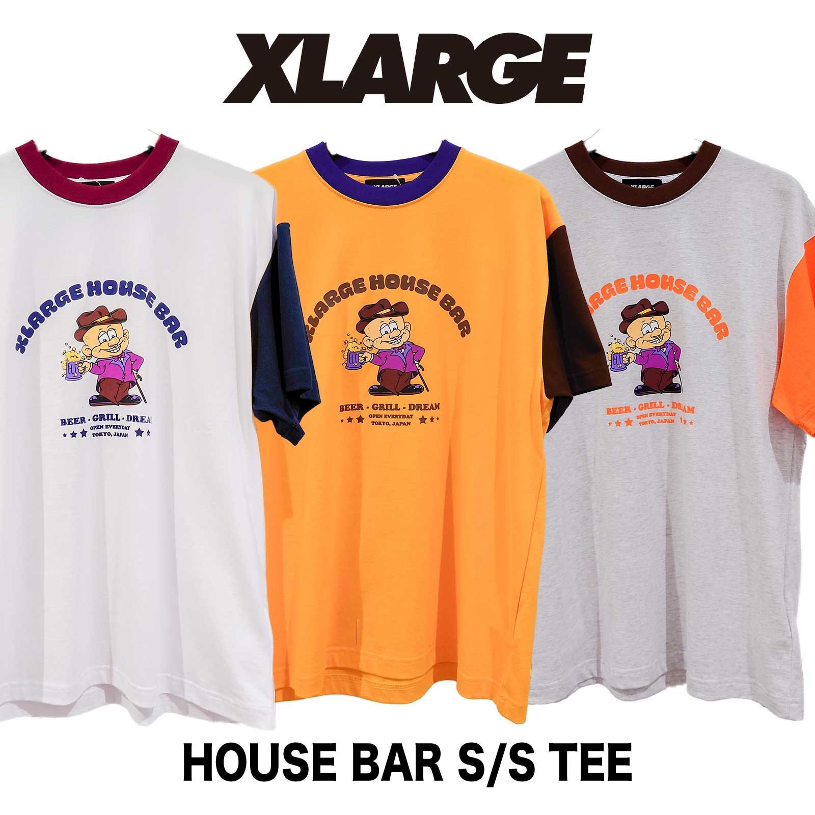 XLARGE（エクストララージ）半袖Tシャツ　HOUSE BAR S/S TEE　101232011015