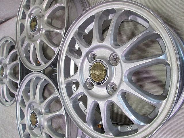 A-TECH□FINAL MIND□13インチ 4穴-100□装着車種ライフ モコ