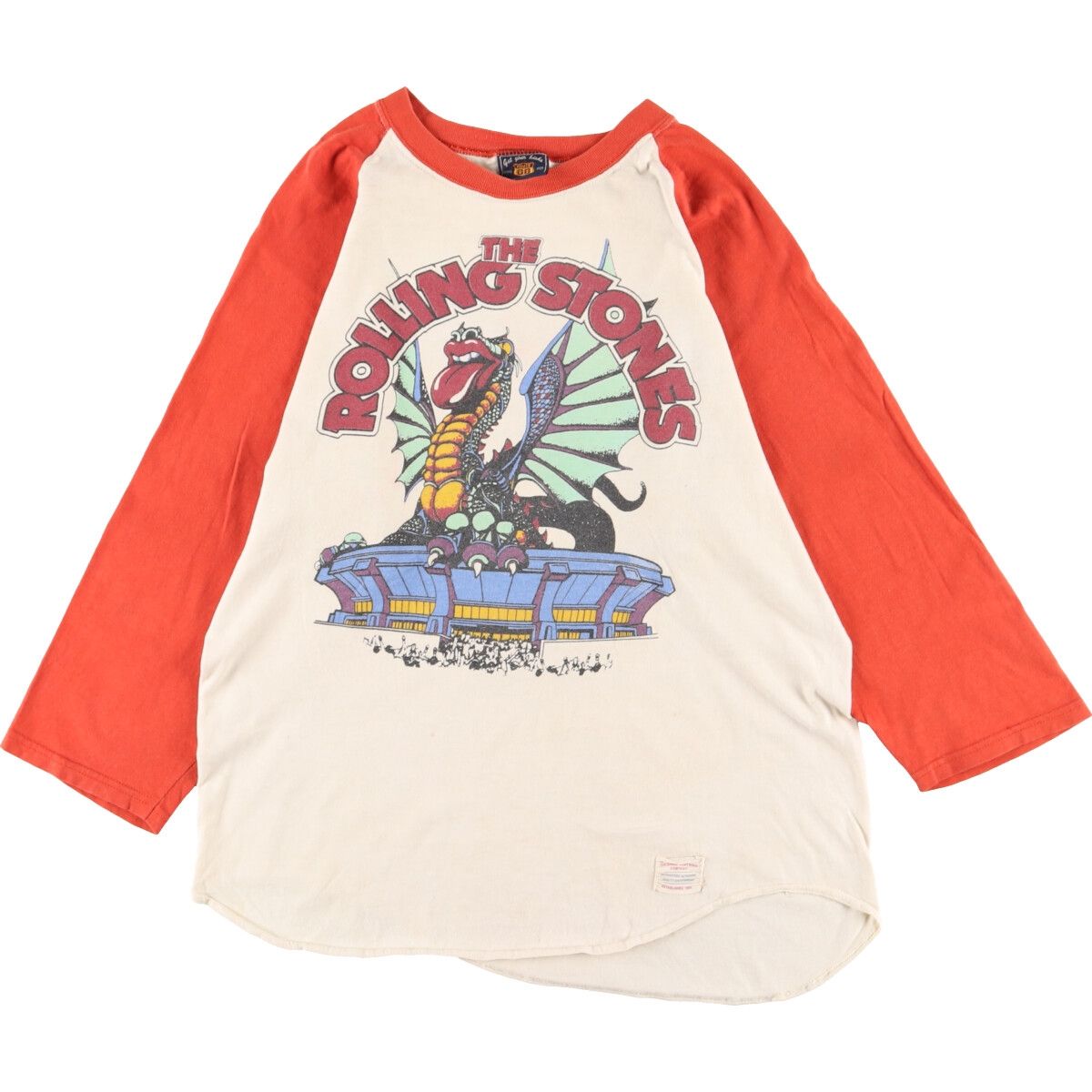 古着 THE ROLLING STONES ザローリングストーンズ ラグラン