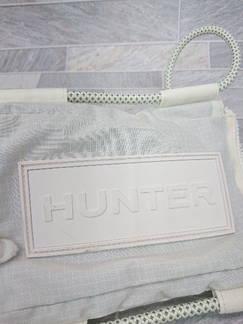 ◇ HUNTER ハンター トラベルリップストップ フォンポーチ ホワイト レディース P 