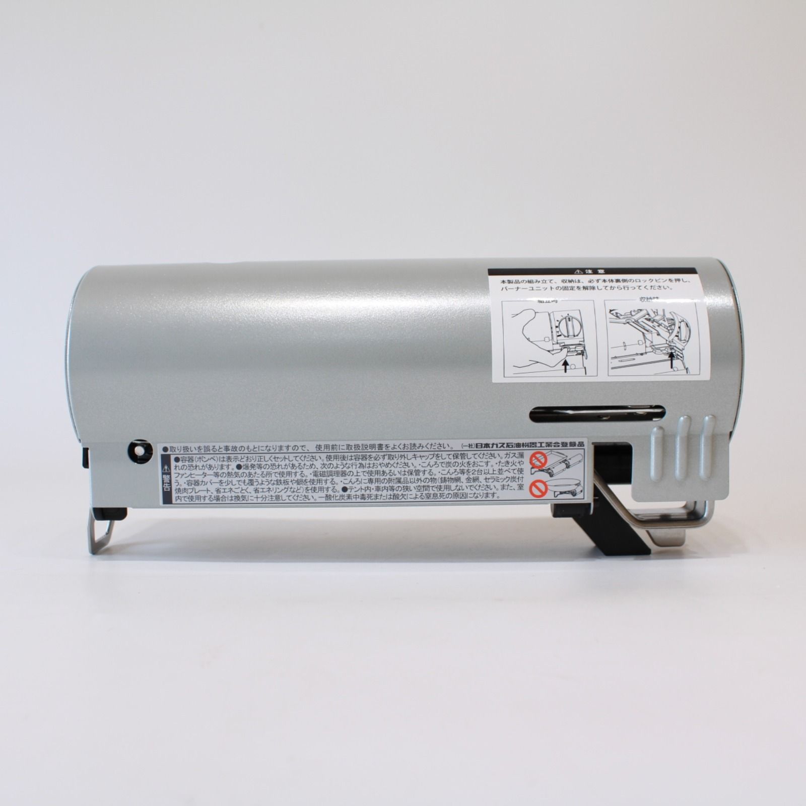 Snow Peak - Snow Peak HOME＆CAMP バーナー GS-600SL（シルバー ） snow peak スノーピーク HOME&CAMP バーナー シルバー カセット