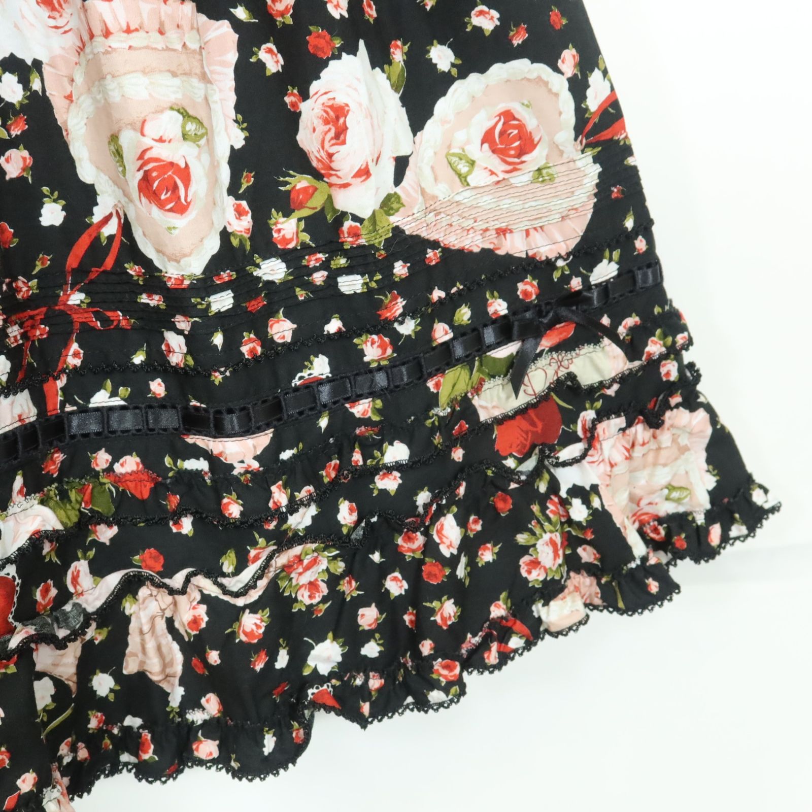 極美品】ピンクハウス☆2023早春カタログ掲載！ オーナメントローズpt  