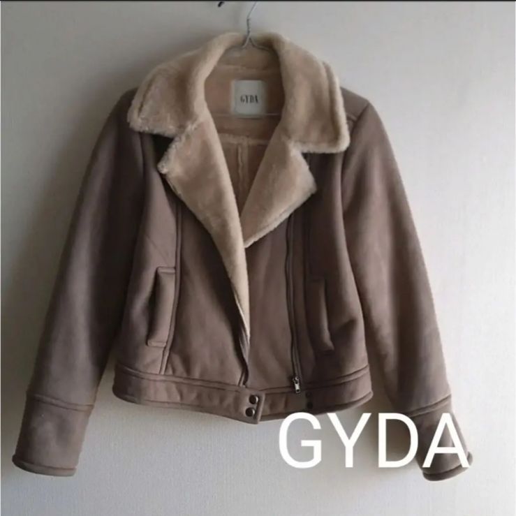 GYDA ライダースジャケット ムートンコート（momoka(GYDA)｜GYDA