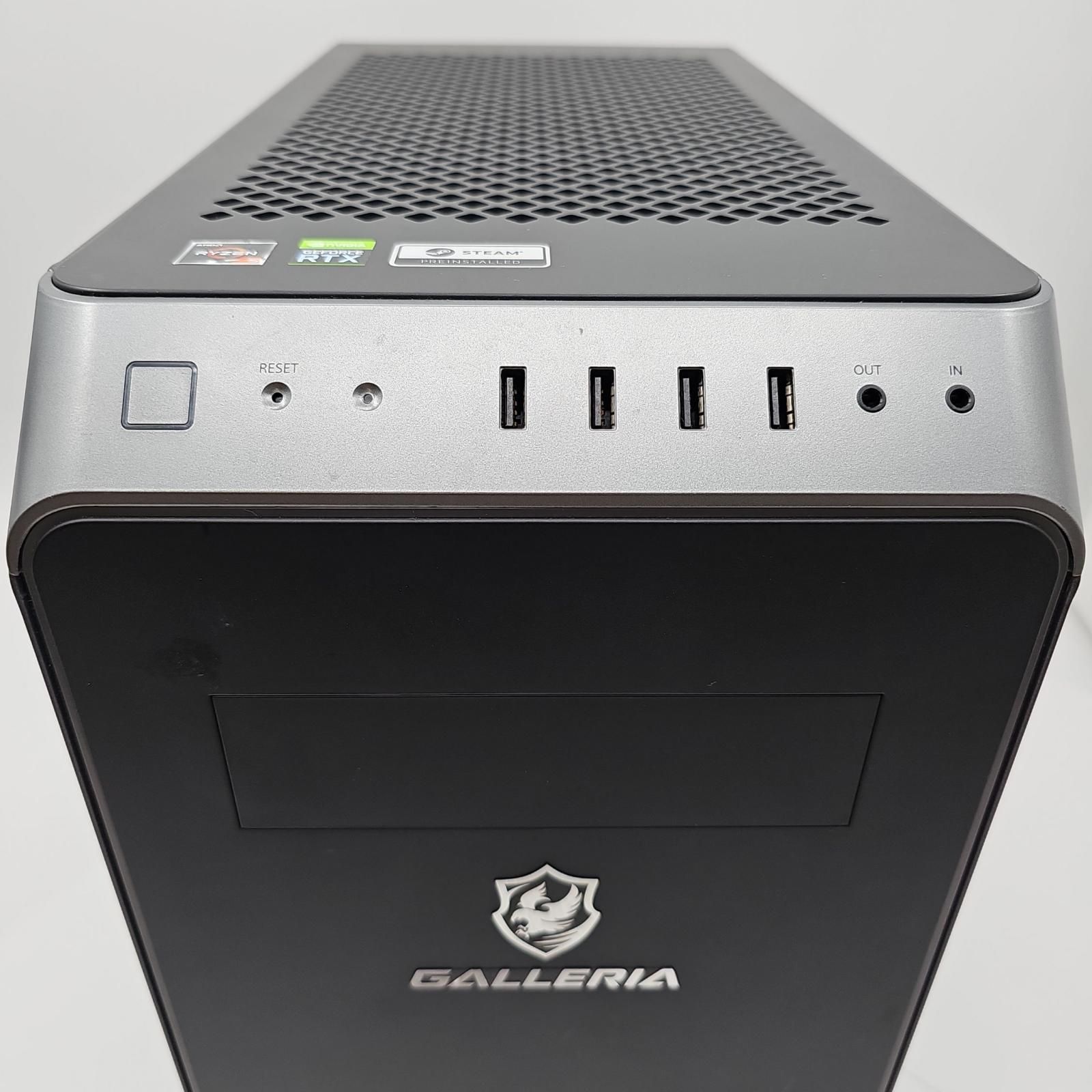 全額返金保証】【最速発送】GALLERIA ゲーミングデスクトップPC RM5R 