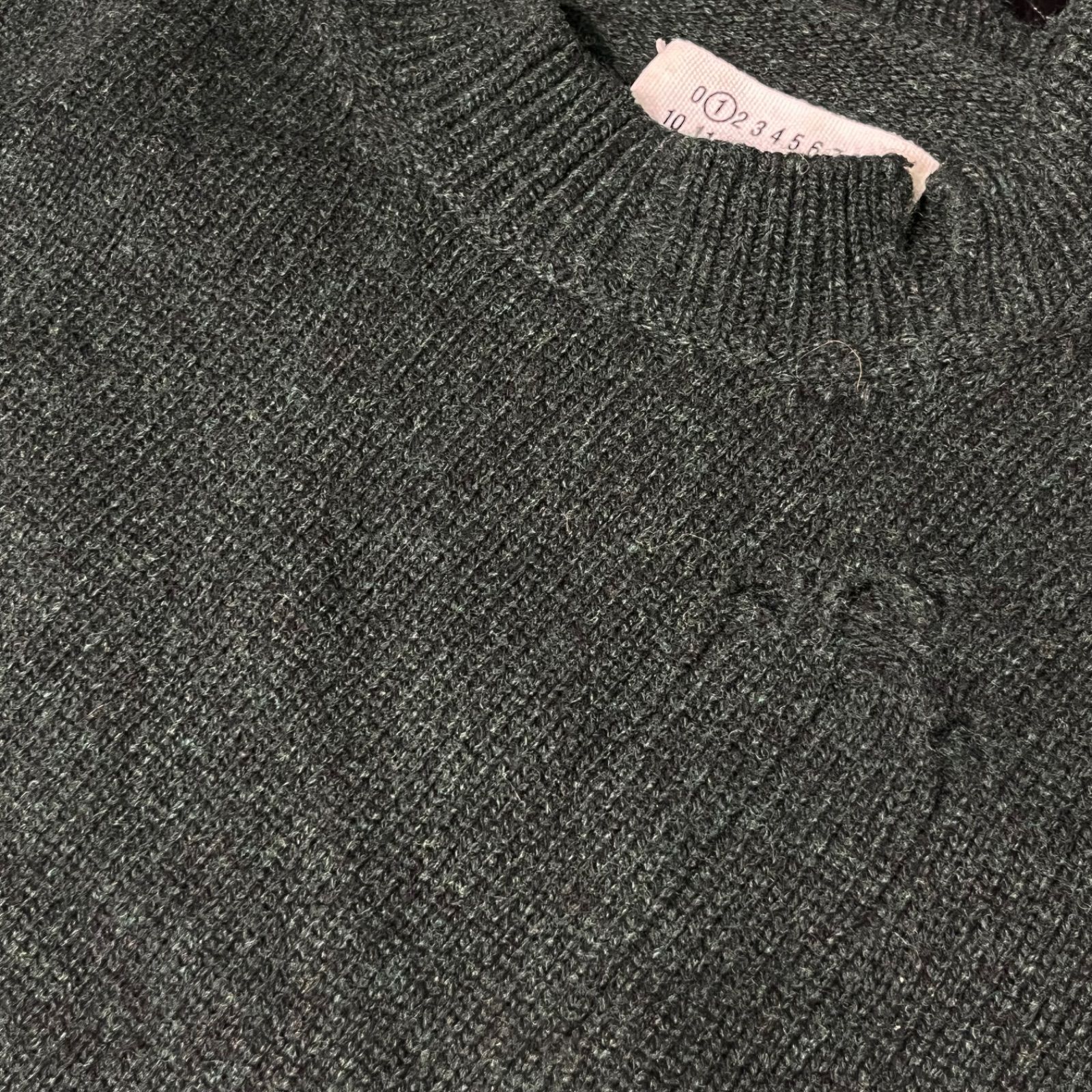 Maison Margiela メゾン マルジェラ デストロイド ウール セーター 