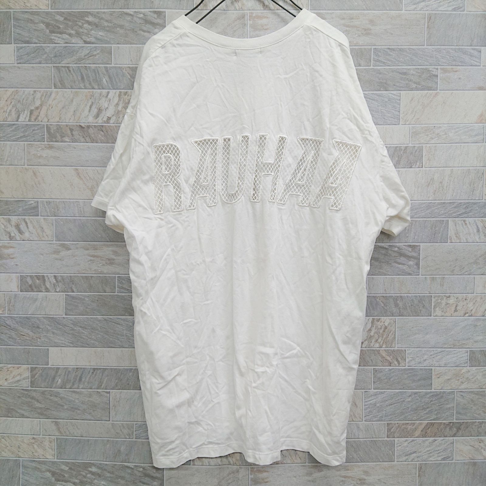 GYDA RAUHAAメッシュロゴ VネックTシャツ 06936 - メルカリ