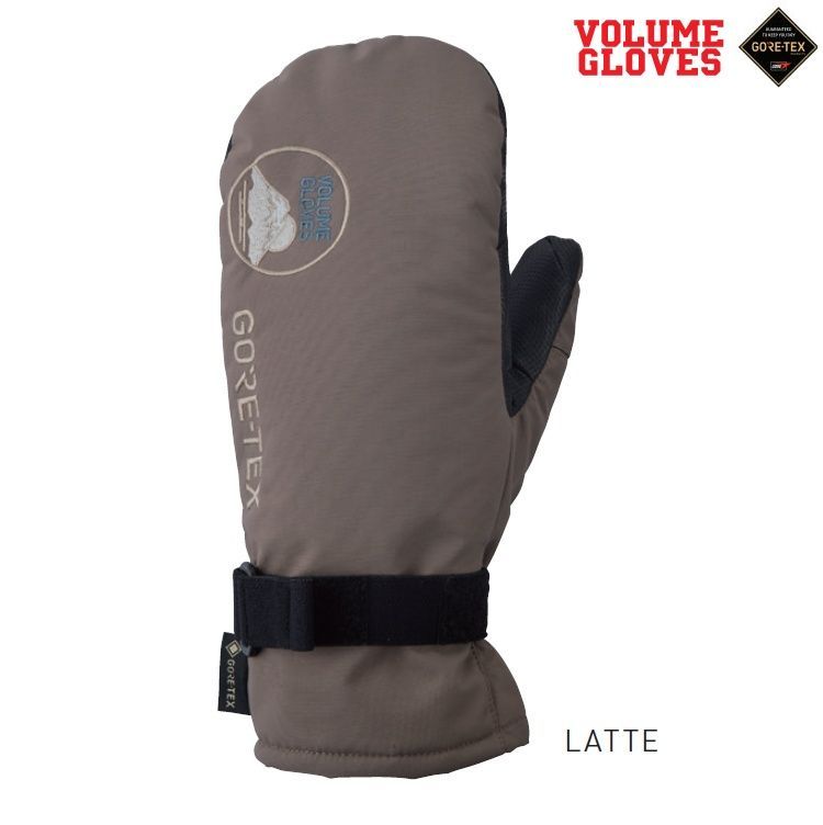 VOLUME|ボリューム GLOVES PERFORMANCE MITT NS LATTE GORE-TEX|ゴアテックス パフォーマンス ミット 送料無料 ヴォリューム 2026 |スノーボードグローブ|防水グローブ|25|26