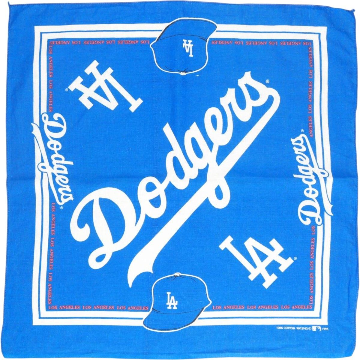 MLB Los Angeles Dodgers 90s ビンテージ Vintage 90s Los Angeles Dodgers MLB Nutmeg Blue T-shirt Sz M