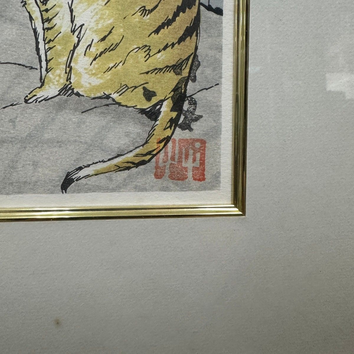 ○竹久夢二 リトグラフ 「春恋し」 24/250 画寸240×350mm