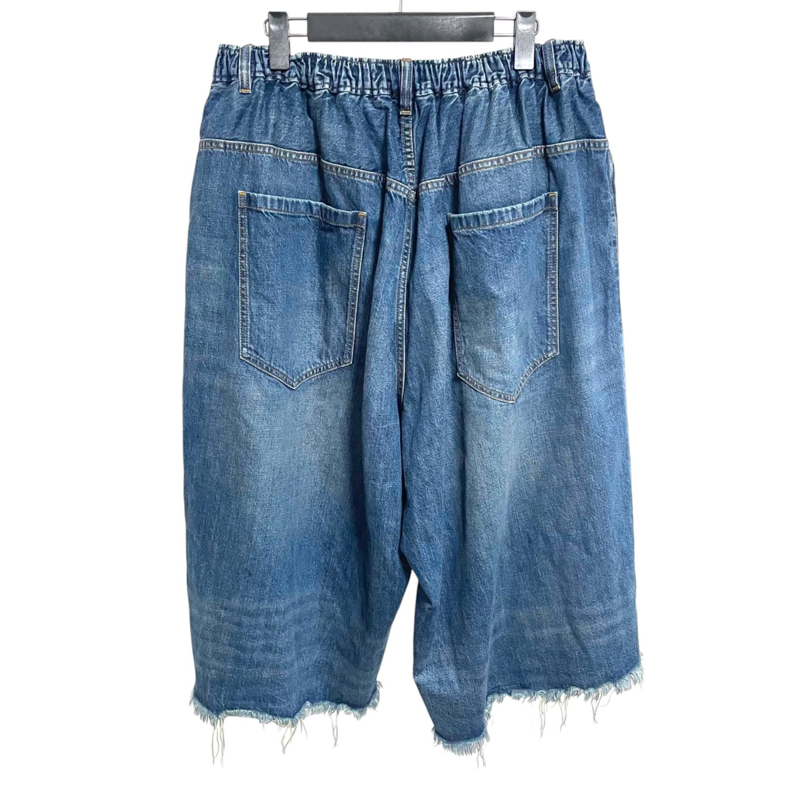 【美品】バレンシアガ デニムショーツ 切りっぱなし Yahoo!オークション - BALENCIAGA バレンシアガ カットオフ