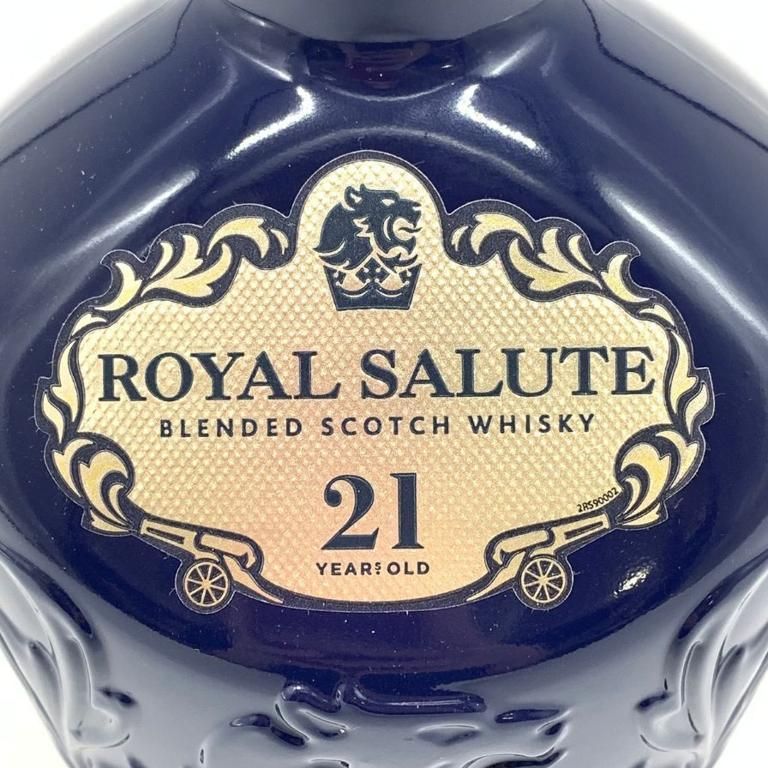  SALUTE ロイヤルサルート 21年 青陶器ボトル 700ml ロイヤルサルート 21年 青陶器ボトル ROYAL SALUTE ロイヤルサルート