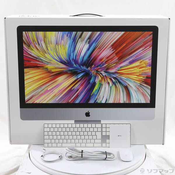 中古品〕 iMac 27-inch Early-2019 MRQY2J／A Core_i5 3GHz 8GB
