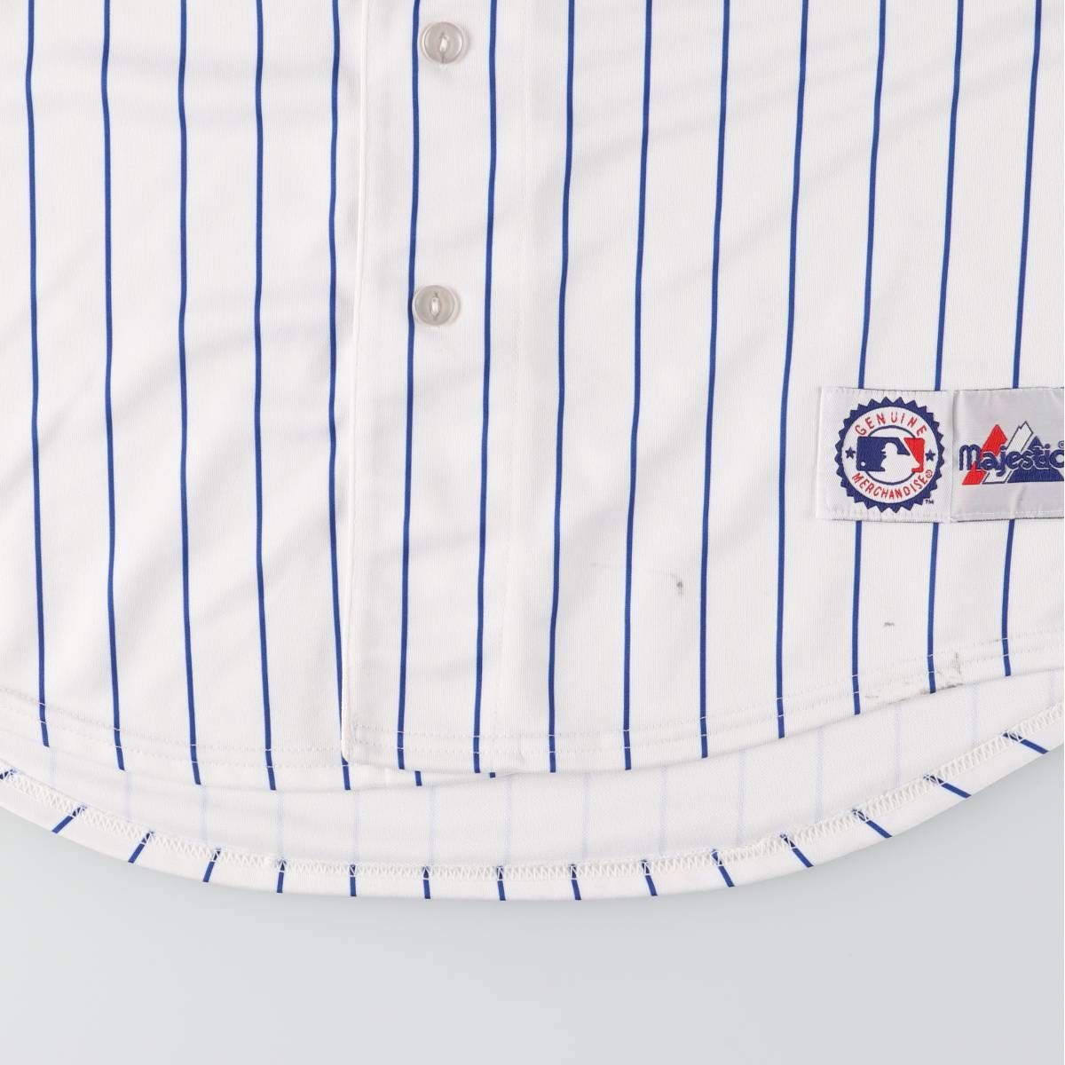 majestic マジェスティック カブス Tシャツ アメリカ製 クマ 青 熊