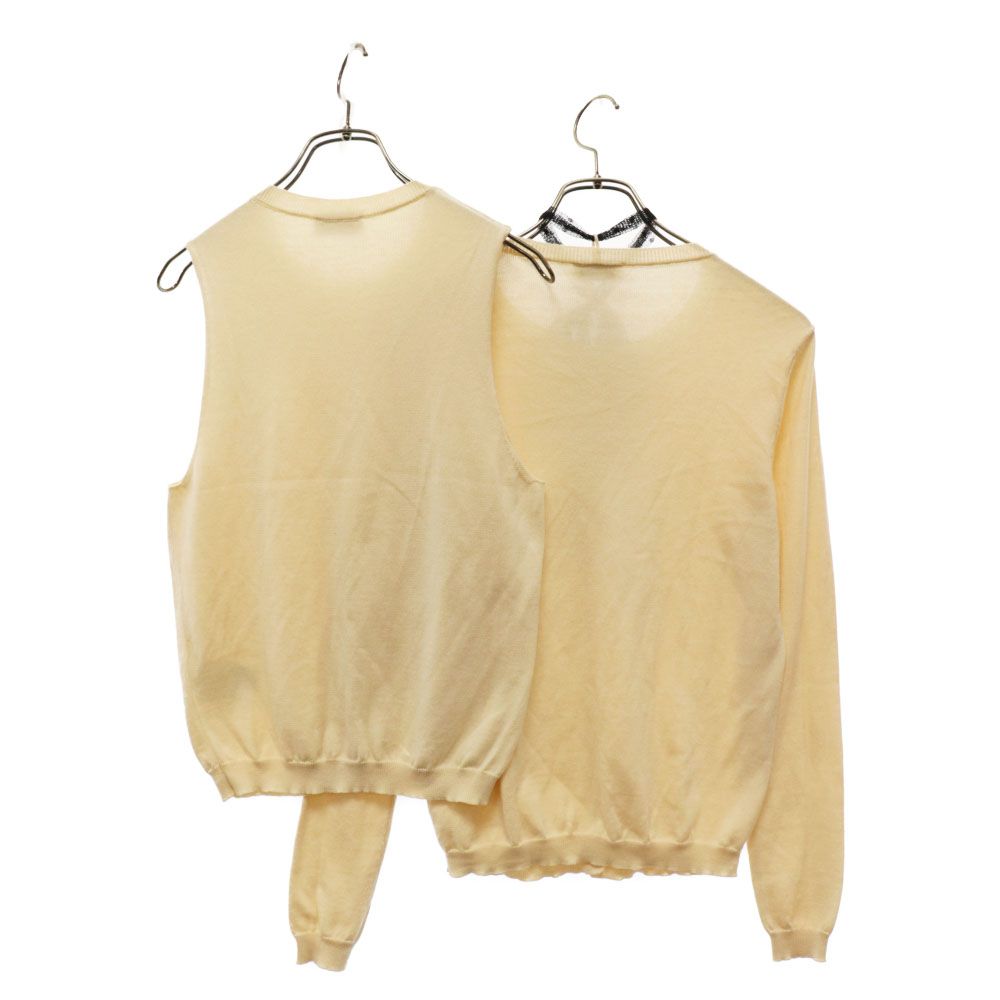 ヴァレンティノニットアンサンブル半袖カーディガンセット