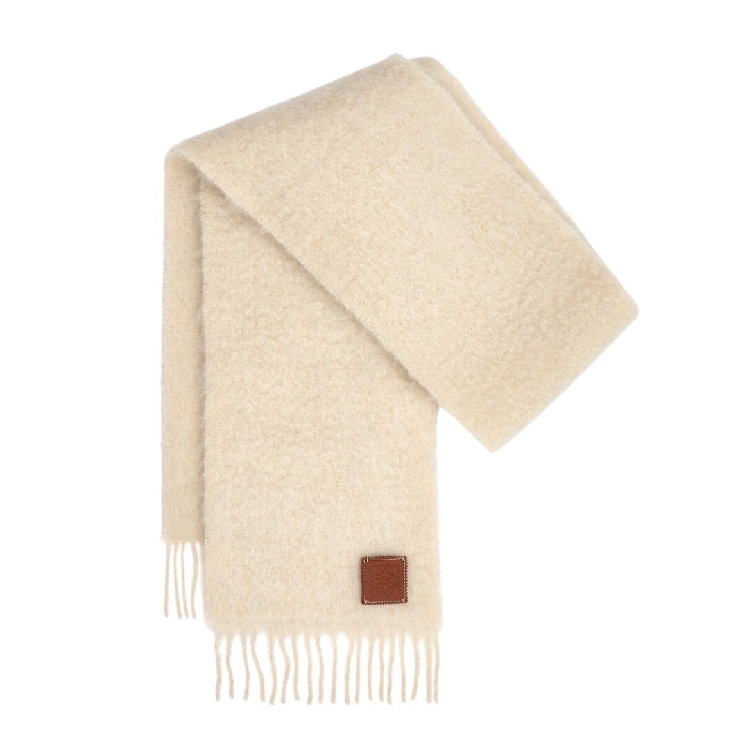 新品・未使用】LOEWE ロエベ マフラー スカーフ （モヘア&ウール  