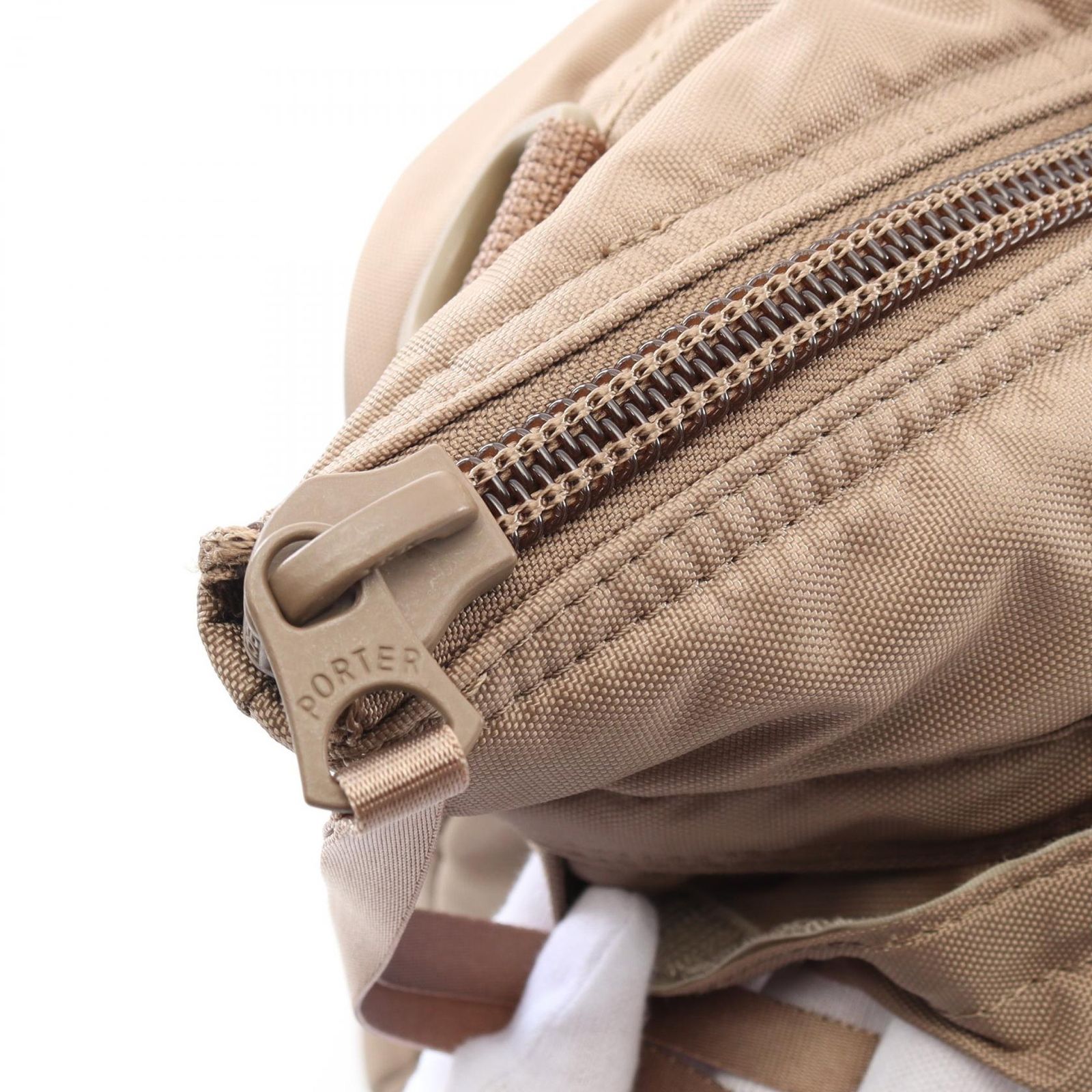 ハイク HYKE ハンドバッグ HYKE × PORTER ヘルメットバッグ ベージュ 
