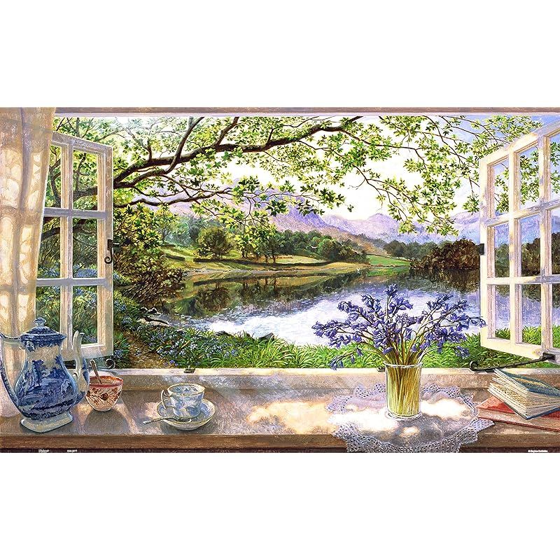 ピントー(Pintoo) 1000ピース プラ製ジグソーパズル【Stephen Darbishire＿最初のヒヤシンス】(38X59cm)大人向け難しい 破片なし カチっとハマる[H2929]
