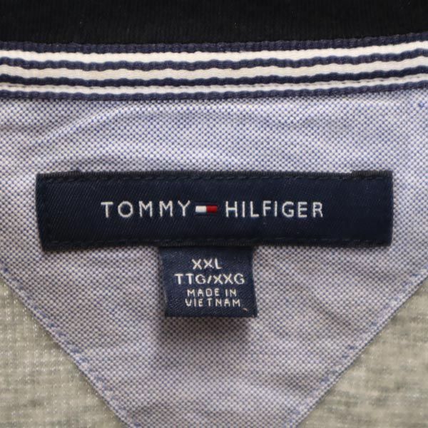 トミーヒルフィガー ビッグサイズ 半袖 Tシャツ XXL グレー TOMMY