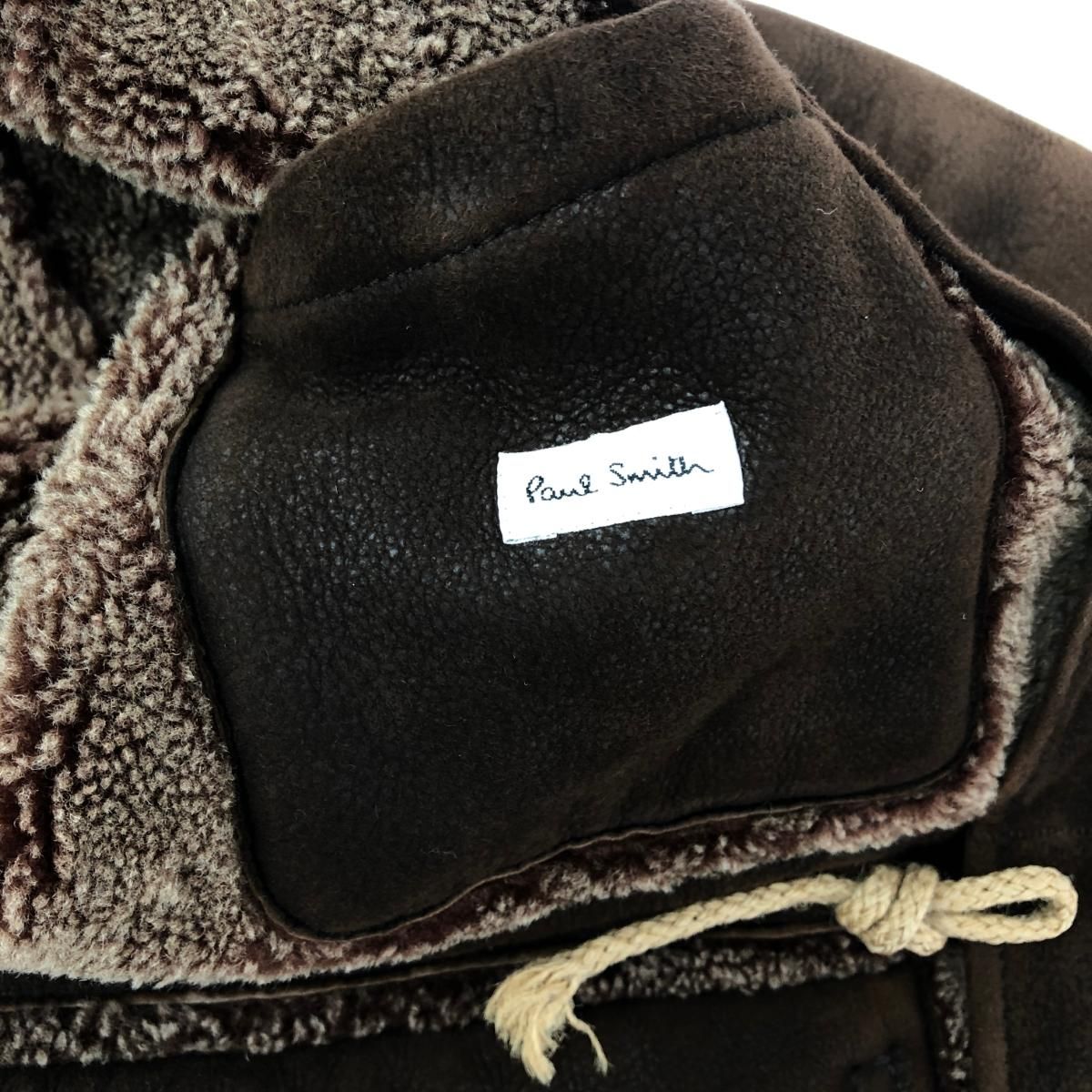 中古・古着通販】PAUL SMITH (ポールスミス) 切替ムートンコート
