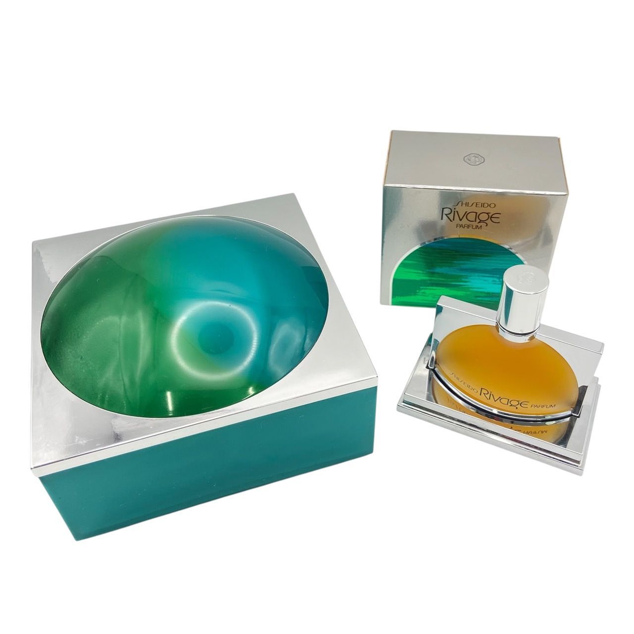 SHISEIDO 資生堂 Rivage リバージュ 2点セット ファンシーパウダー パヒュームパウダー 100g 香水 15ml
